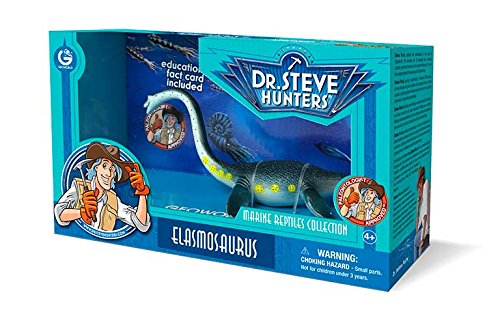 HQ Windspiration Geoworld Cl1636 K – Dr. Steve Hunters Elasmosaurus, Model Height 19 Cm, Ag