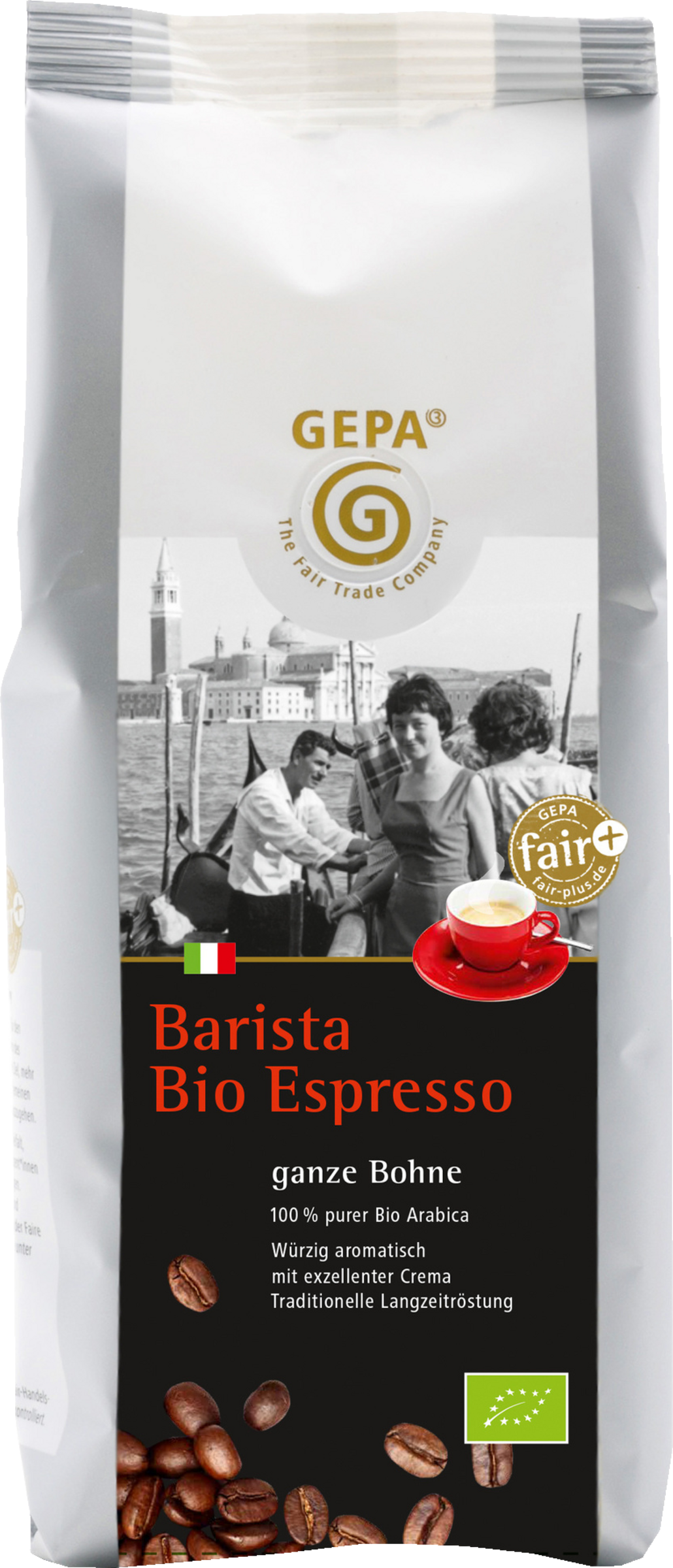 GEPA Barista Organic Espresso 250g Beans