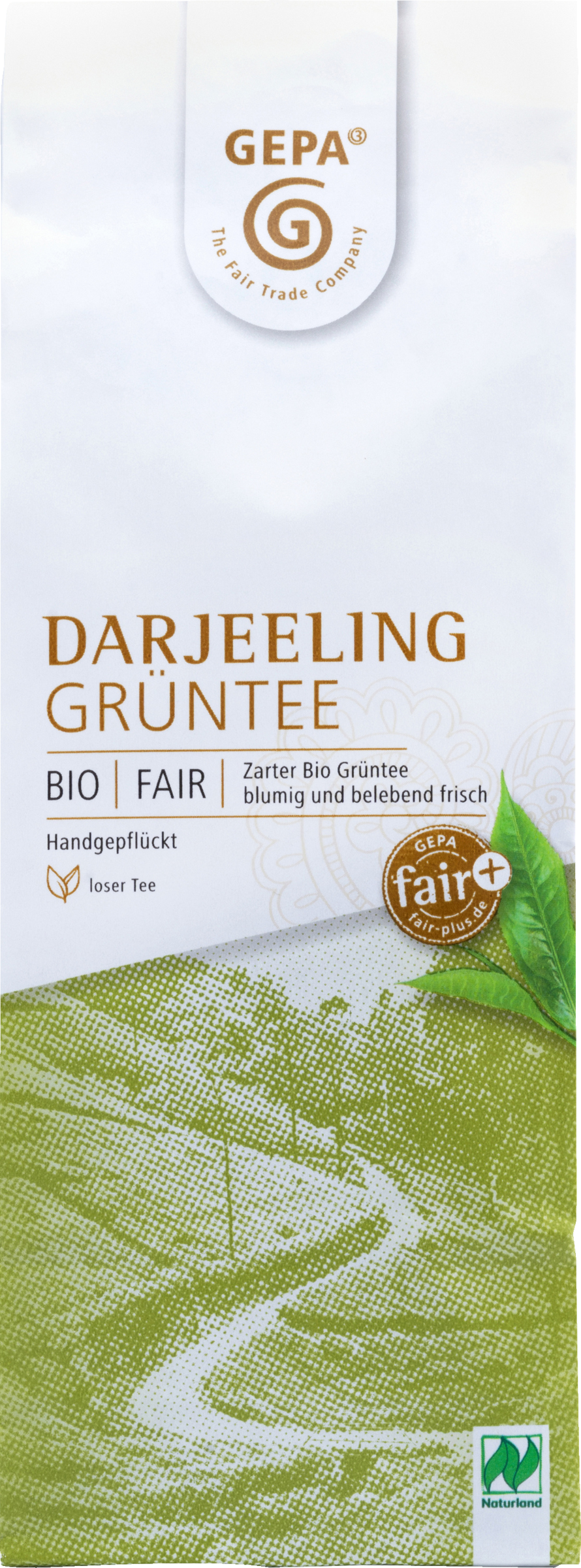 GEPA Organic Green Tea Darjeeling Naturland 100g
