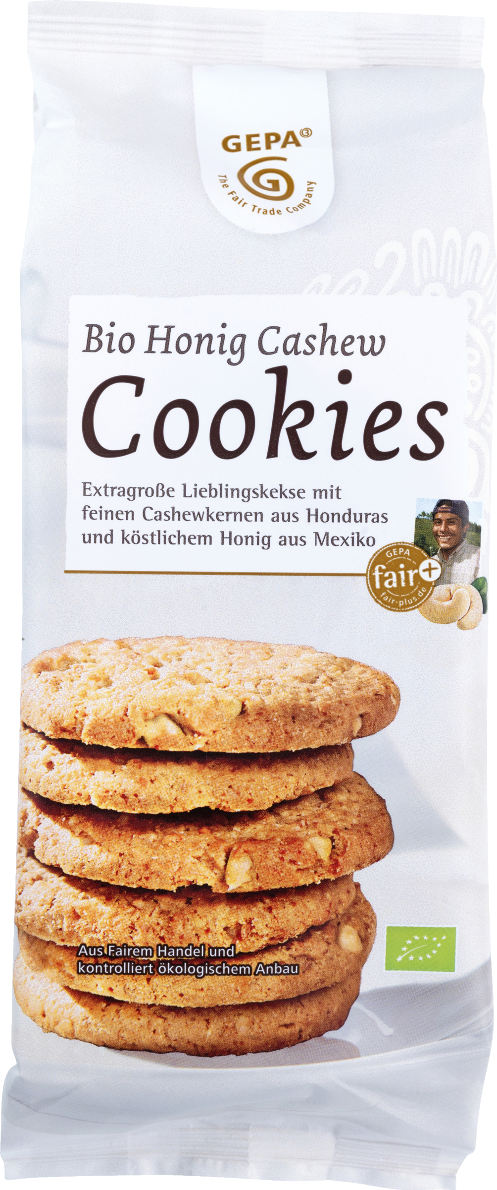 GEPA Organic Honey Cashew Cookies 150g