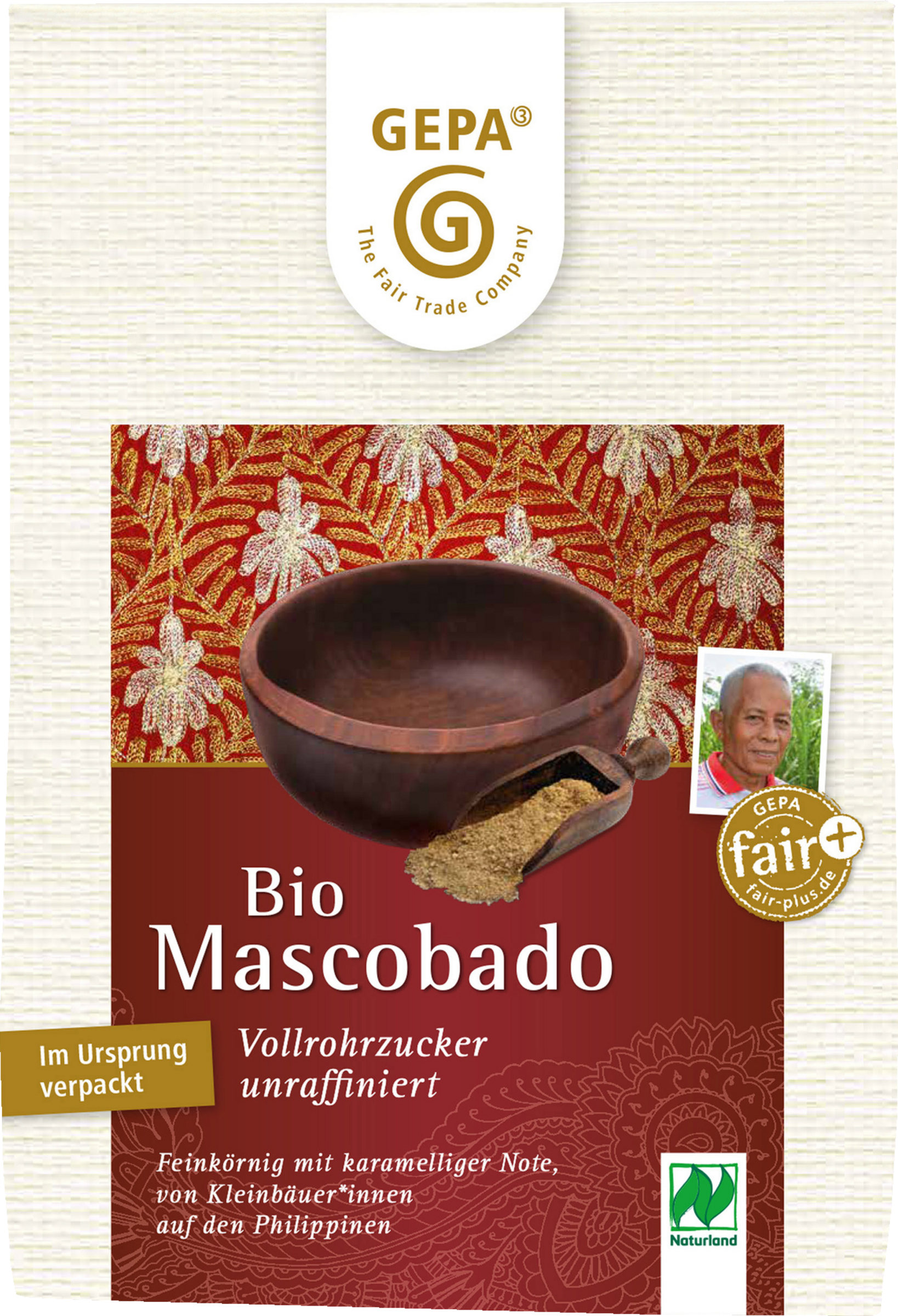 GEPA Organic Mascobado 500g