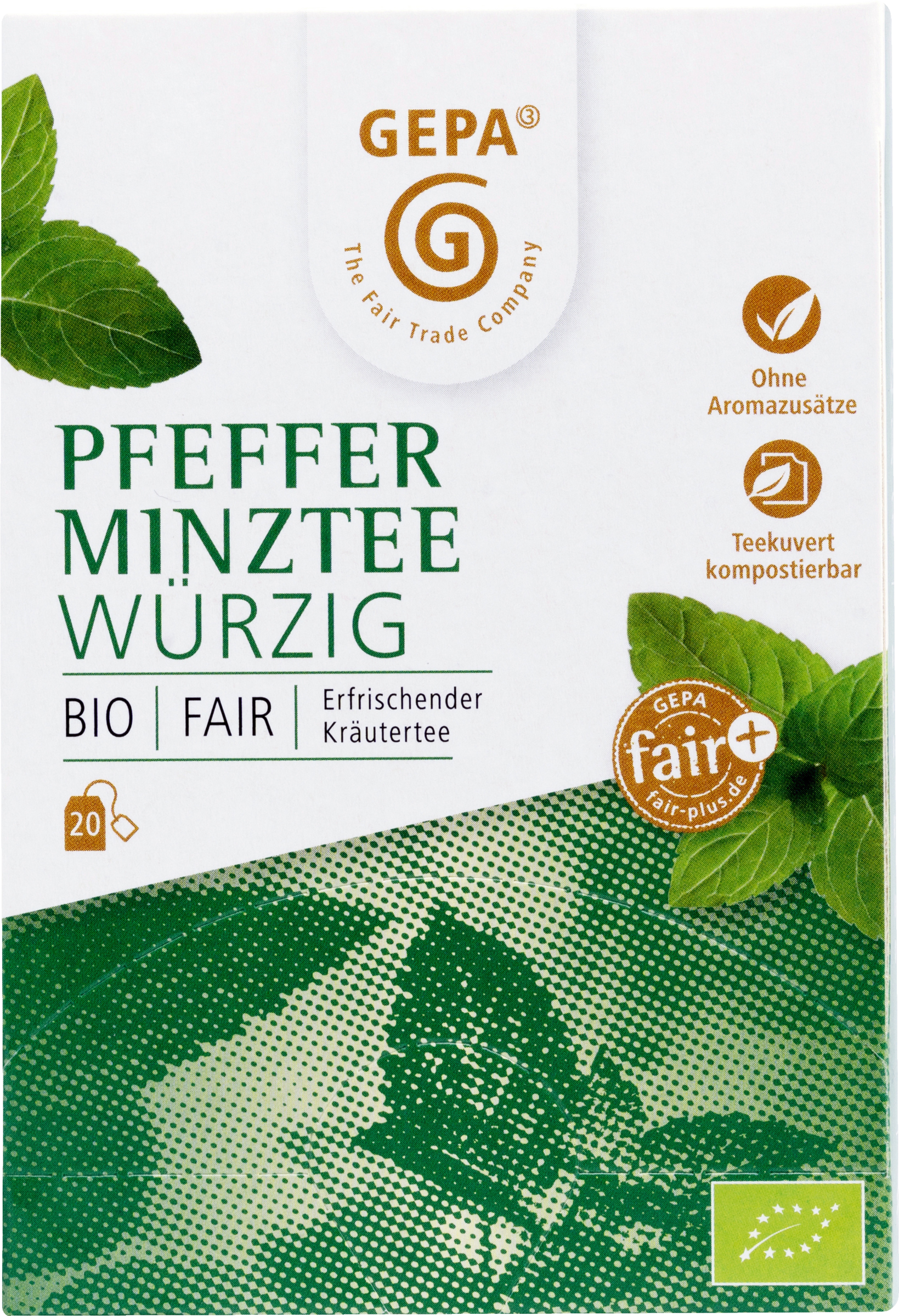 GEPA Organic Peppermint Tea 34g