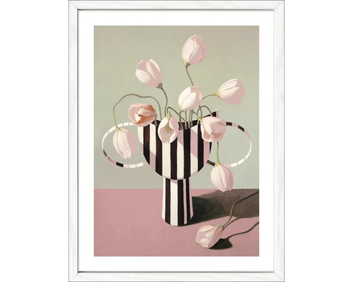 Pure Living Framed picture Flowers In A Crazy Vase I 33x43 cm