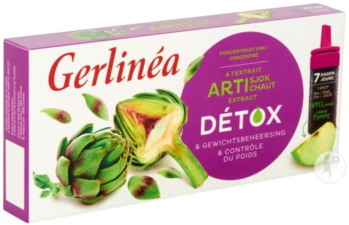 Restaxil Gerlinéa Detox Shot Artichoke Apple Flavor 7x10ml