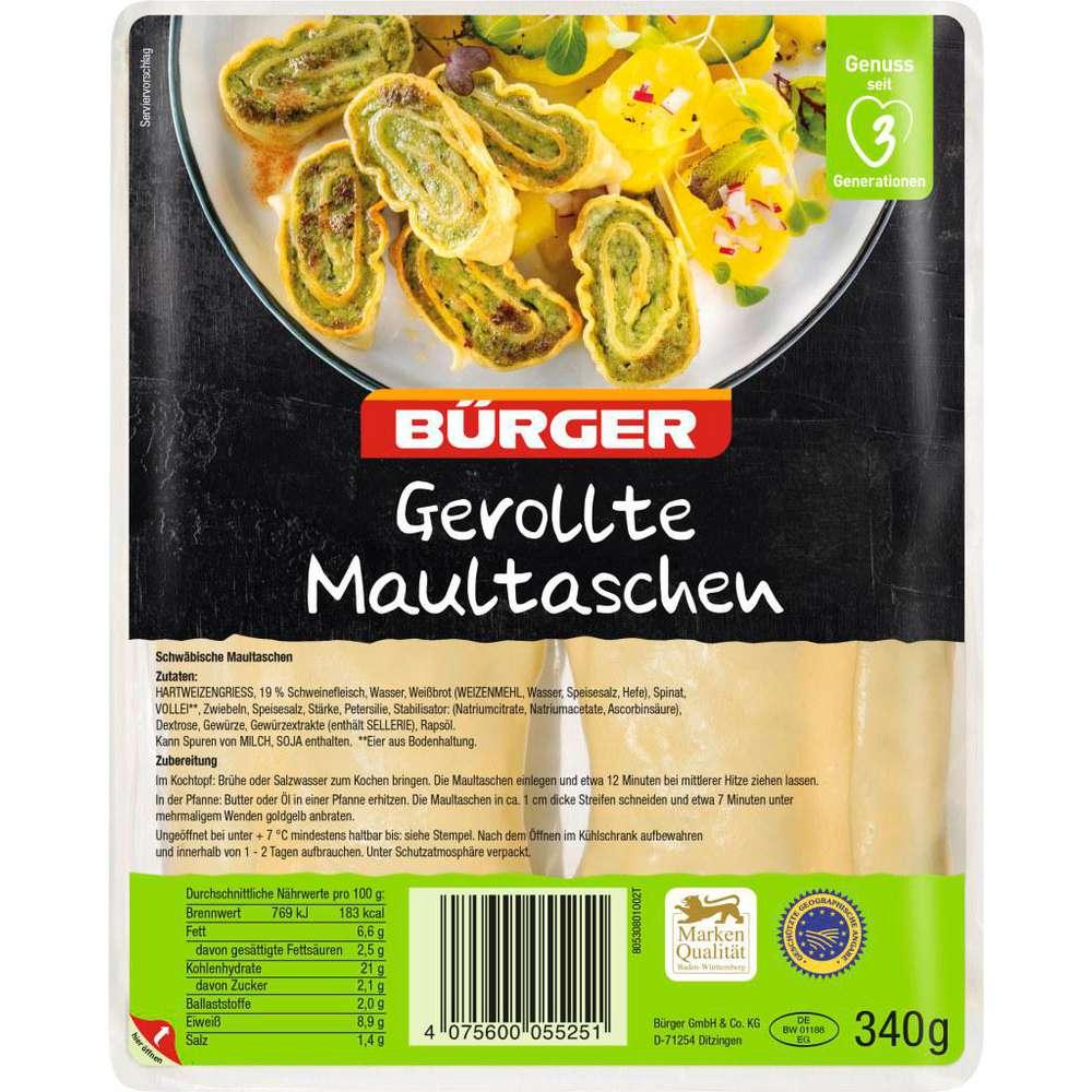 Bürger Rolled Maultaschen