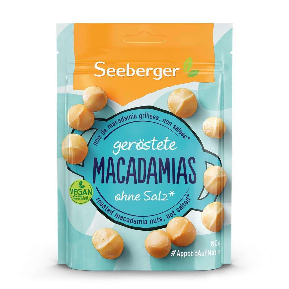 Seeberger Roasted macadamias, nuts