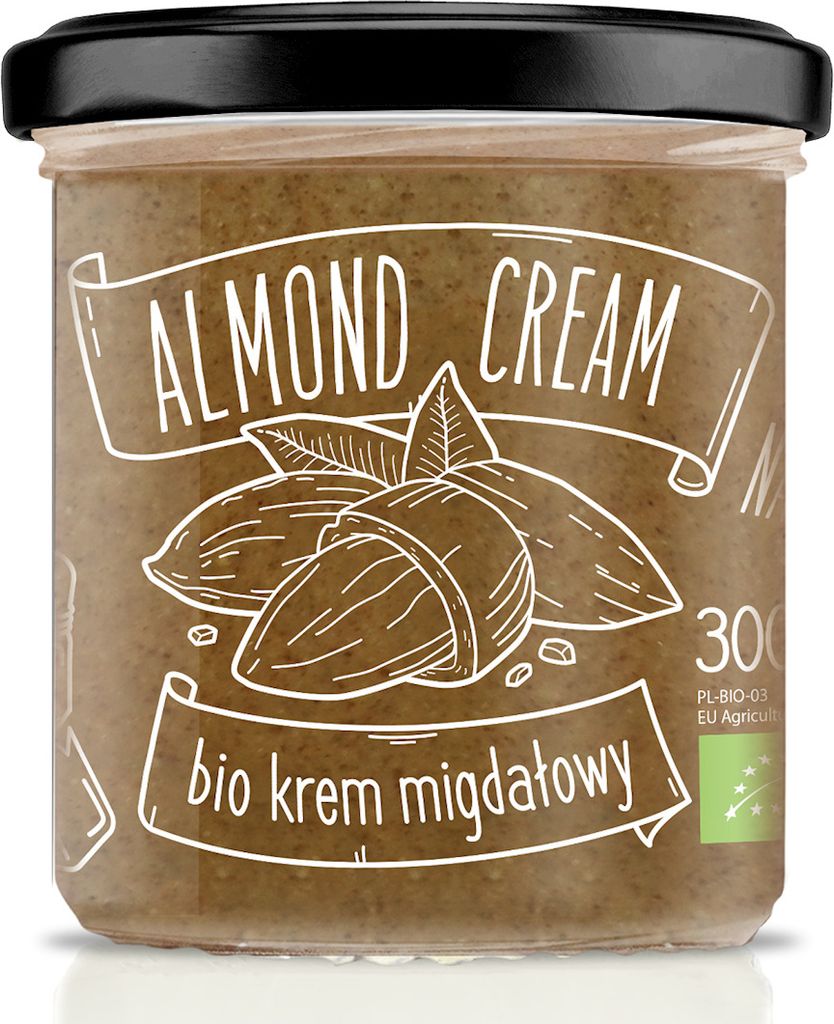 DIET roasted almond cream 300 g - Diet food