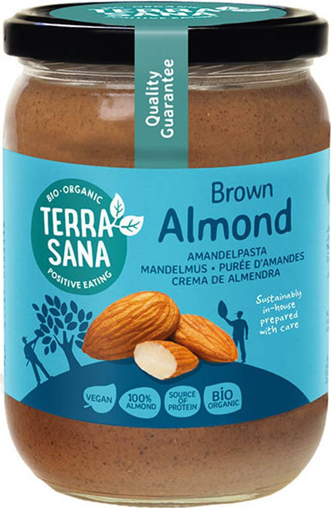 roasted almond cream 500 g - TERRASANA