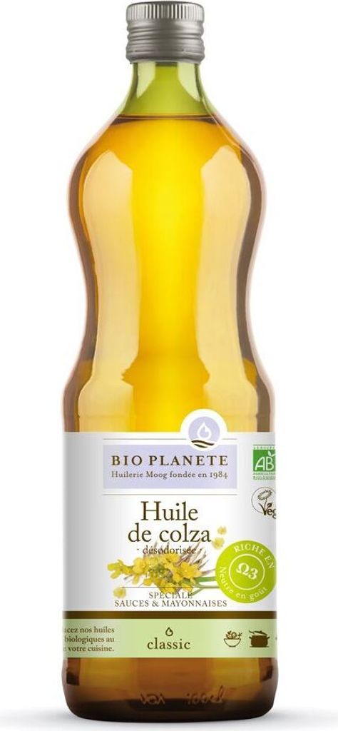 Bio Planete Odorless rapeseed oil 1 L -Planete