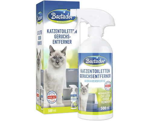 Hornbach Bactador® Cat Litter Box Odor Remover 500 ml - Reliable absorption of unpleasant odors