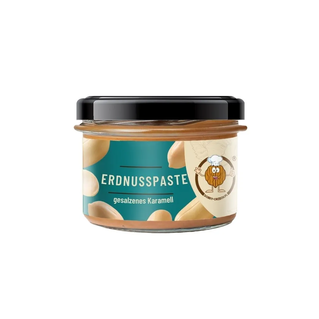 Manufaktura Dobry Orzech Salted Caramel Peanut Paste (270g)