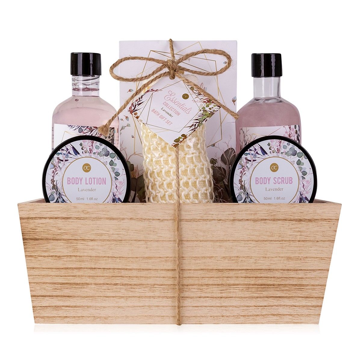 Gift set Shower set Care set Wellness Women's Lavender Floral Dreams