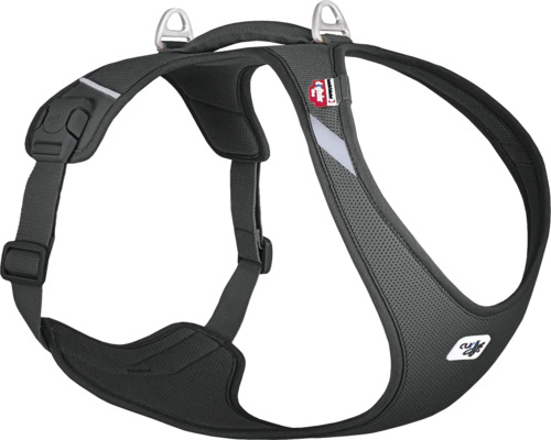 Hornbach Belka Air-Mesh Harness, Black, 3XL, chest circumference approx. 70-79 cm, black, one-handed operation, breathable, nylon