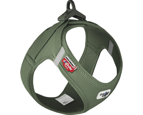 Hornbach Curli Clasp Vest Air Mesh Moss S harness, chest circumference approx. 38-43 cm, green, one-handed operation, breathable, nylon