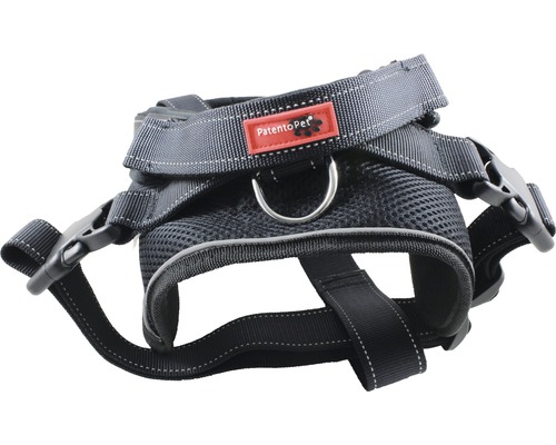 Harness Jockey integrated long leash M 58-76 cm black