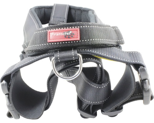 Harness Sport with integrated leash L 66-85 cm black