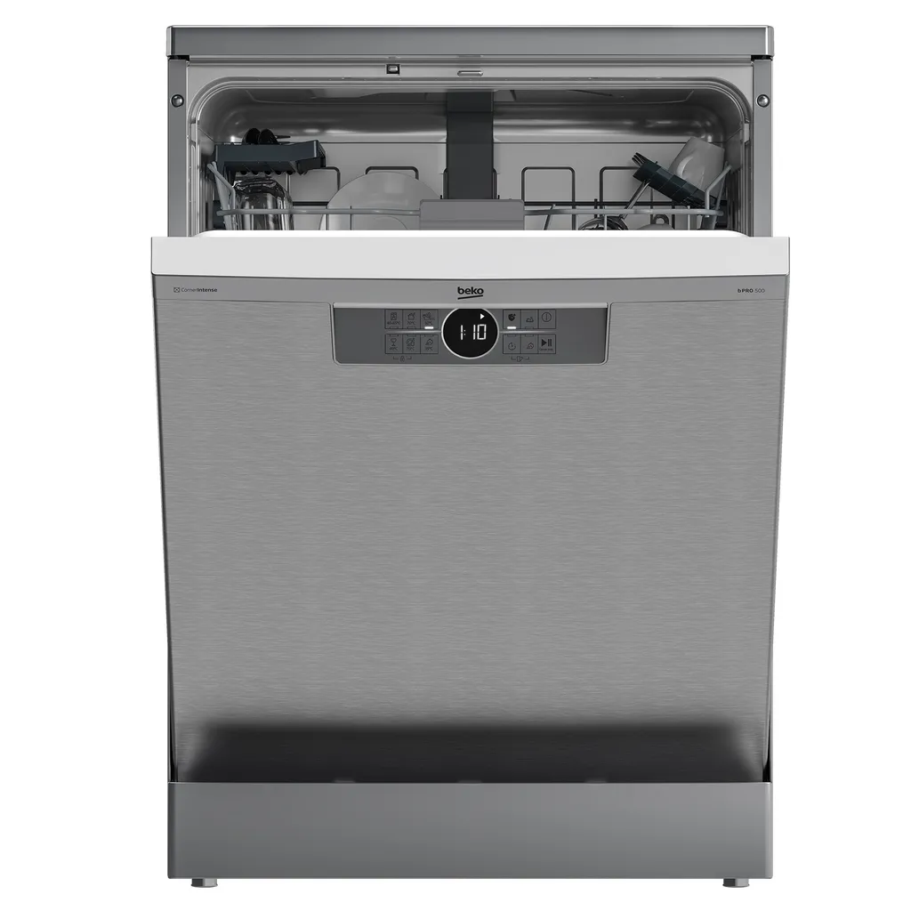 Beko BDFN26441SC dishwasher, 14 place settings, C silver, HygieneIntense Watersafe+