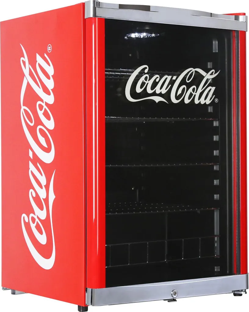 Cool Cubes Coca-Cola beverage refrigerator, dimensions (W x H x D): 54 x 84.5 x 54.8 cm, cooling compartment: 115 l