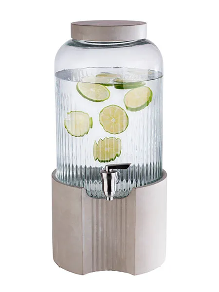 Drinks dispenser ELEMENT, D: 22 cm, H: 45 cm, I: 7 liters.