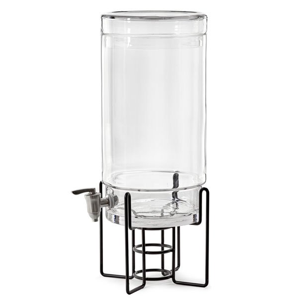 Serax beverage dispenser with stand