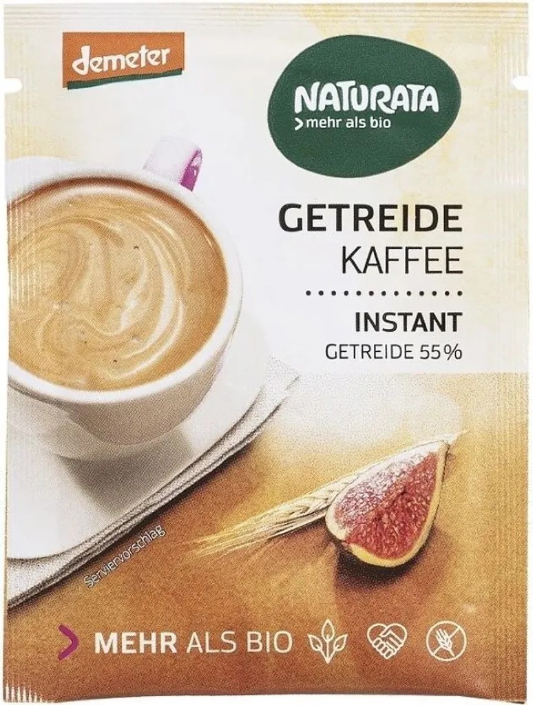Naturata instant grain coffee - portion bags demeter 2.5g