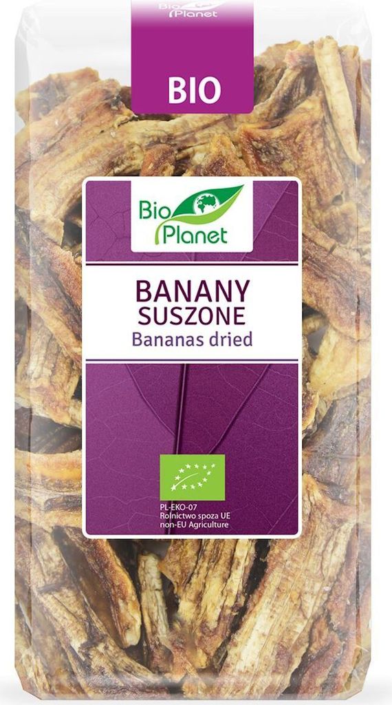 Biogo DRIED BANANAS 400 g - PLANET
