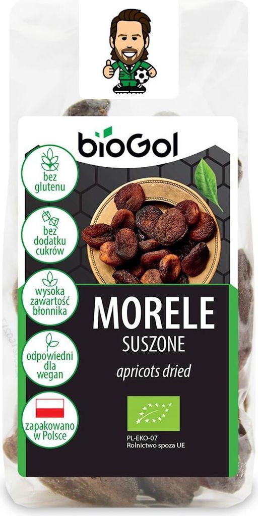 Biogo DRIED GLUTEN-FREE APRICOTS 150 g - BIOGOL