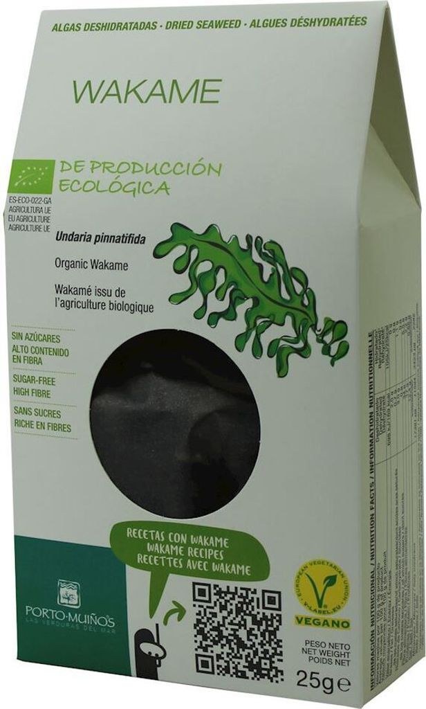 Biogo DRIED SEAWEED - WAKAME 25 g - PORTO MUINOS