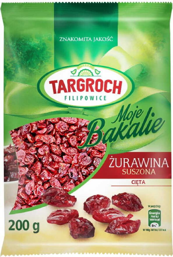 Biogo Dried cranberries 200g TARGROCH