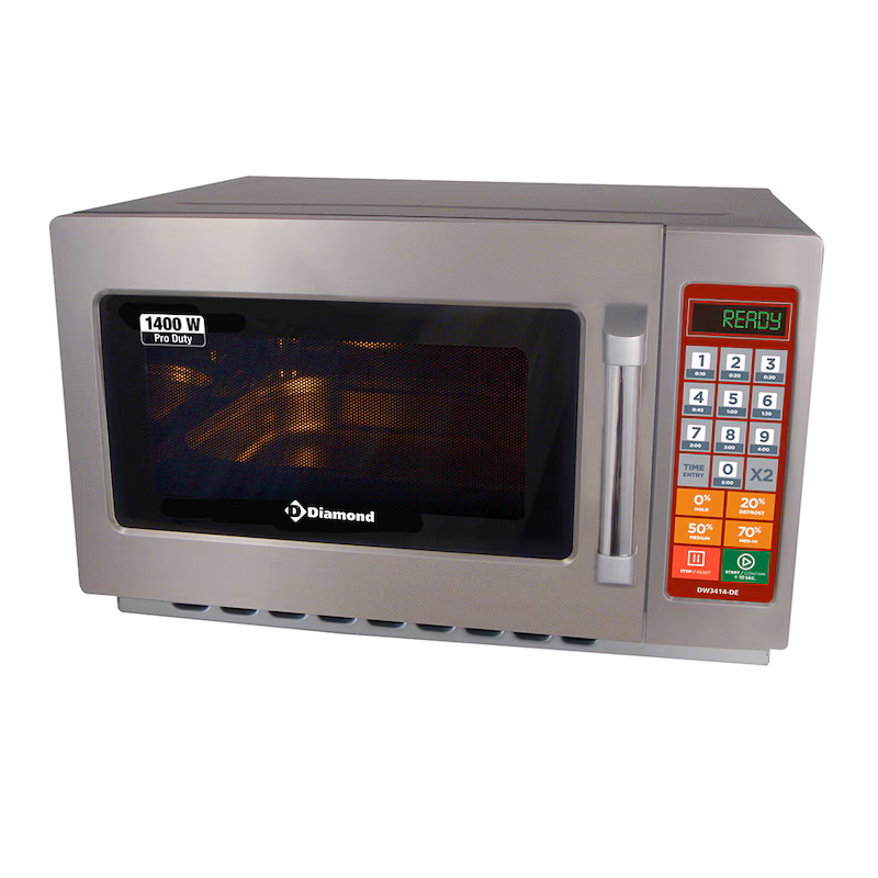 Commercial Digital Microwave 1400 Watts 34 Liters