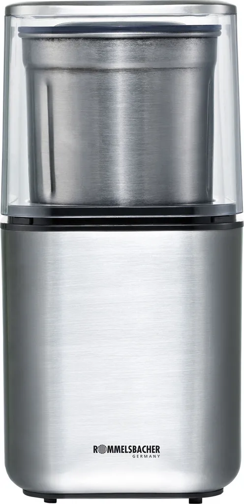 Rommelsbacher Spice & Coffee Mill EGK 200, 2 stainless steel grinding containers, also suitable for pesto, spices, nuts and much more.
