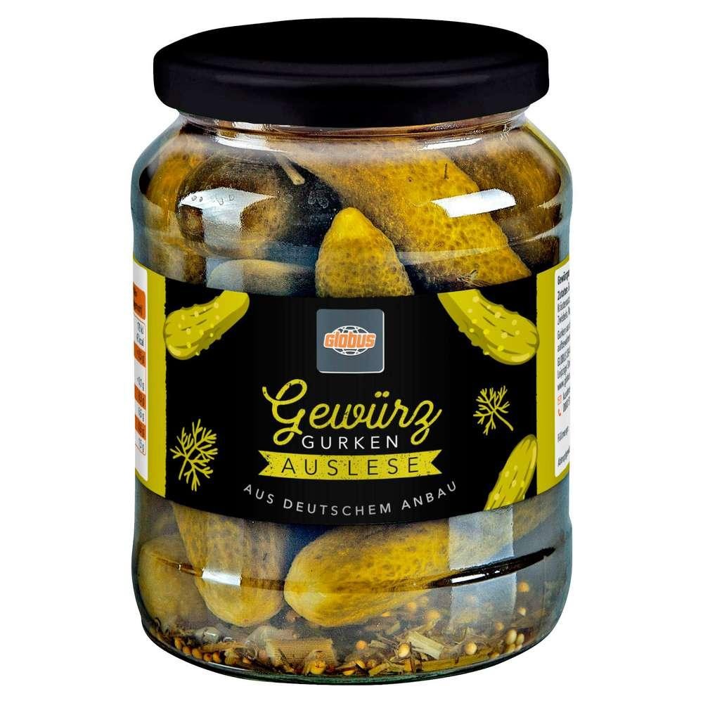 GLOBUS Pickled gherkins selection