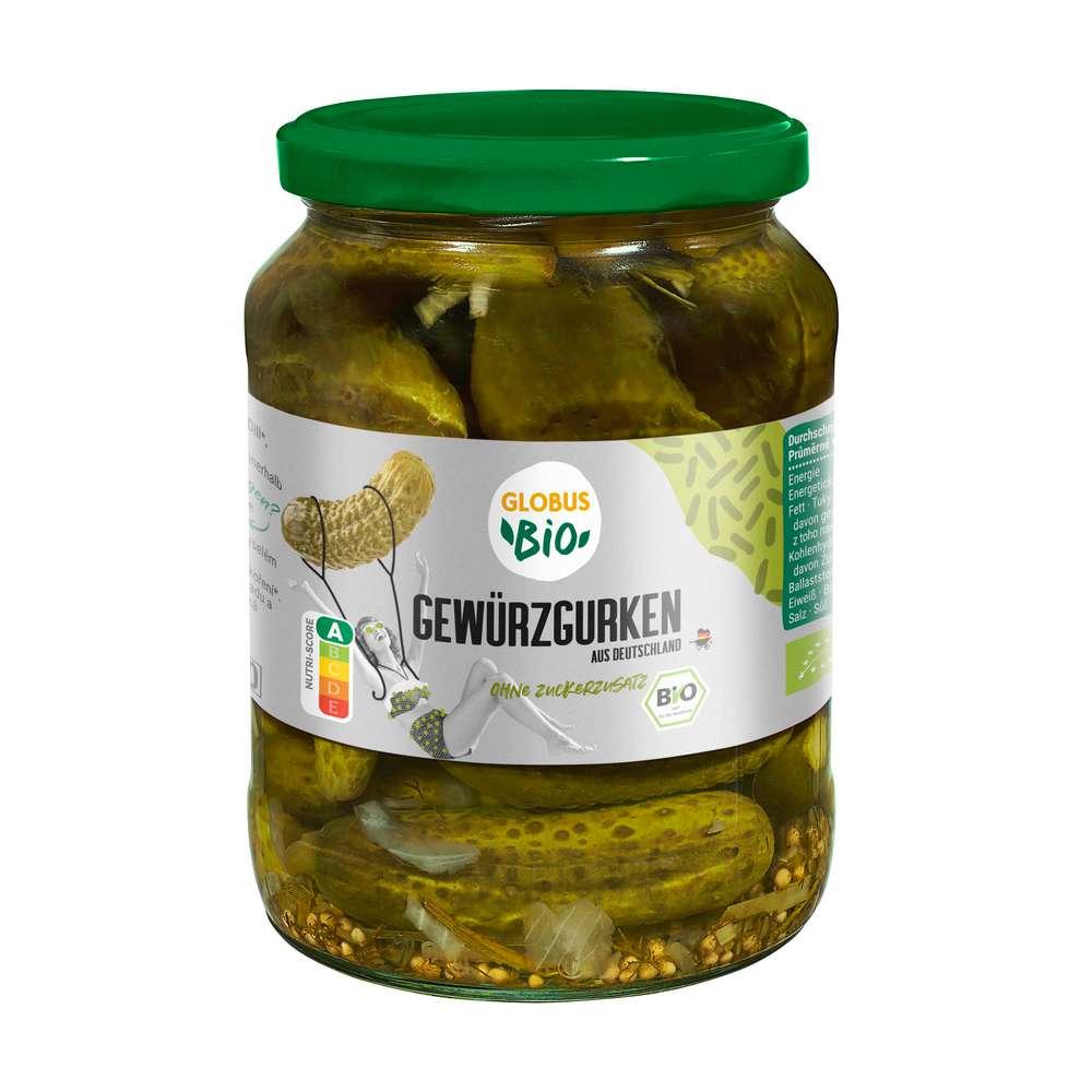 GLOBUS Bio Sugar-free pickles