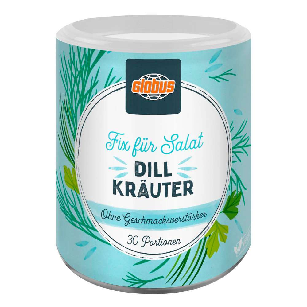 Seasoning mix Fix for salad, dill herbs