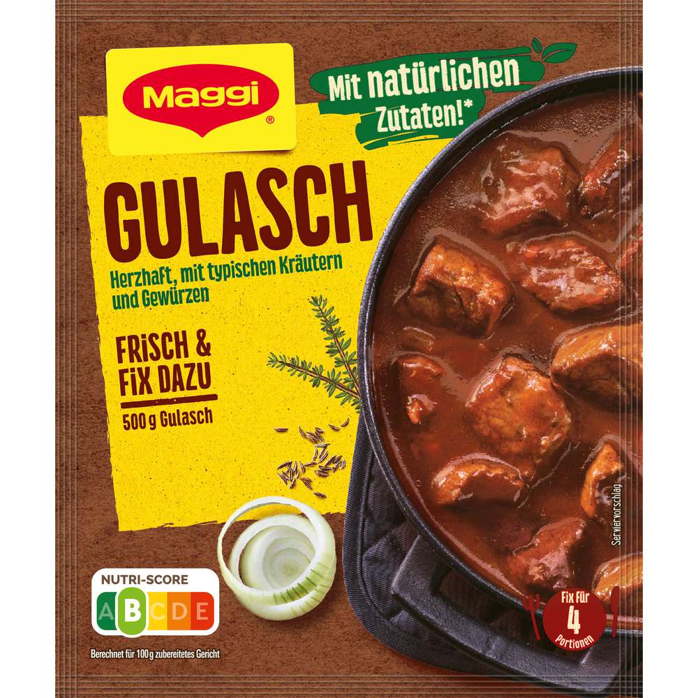 Maggi Spice mix Fix, goulash 100% natural ingredients