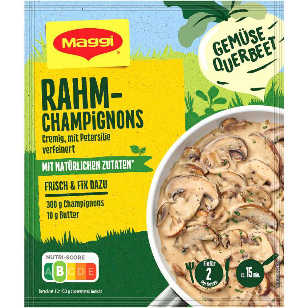 Maggi Spice mix Fix cream mushrooms 100% natural ingredients