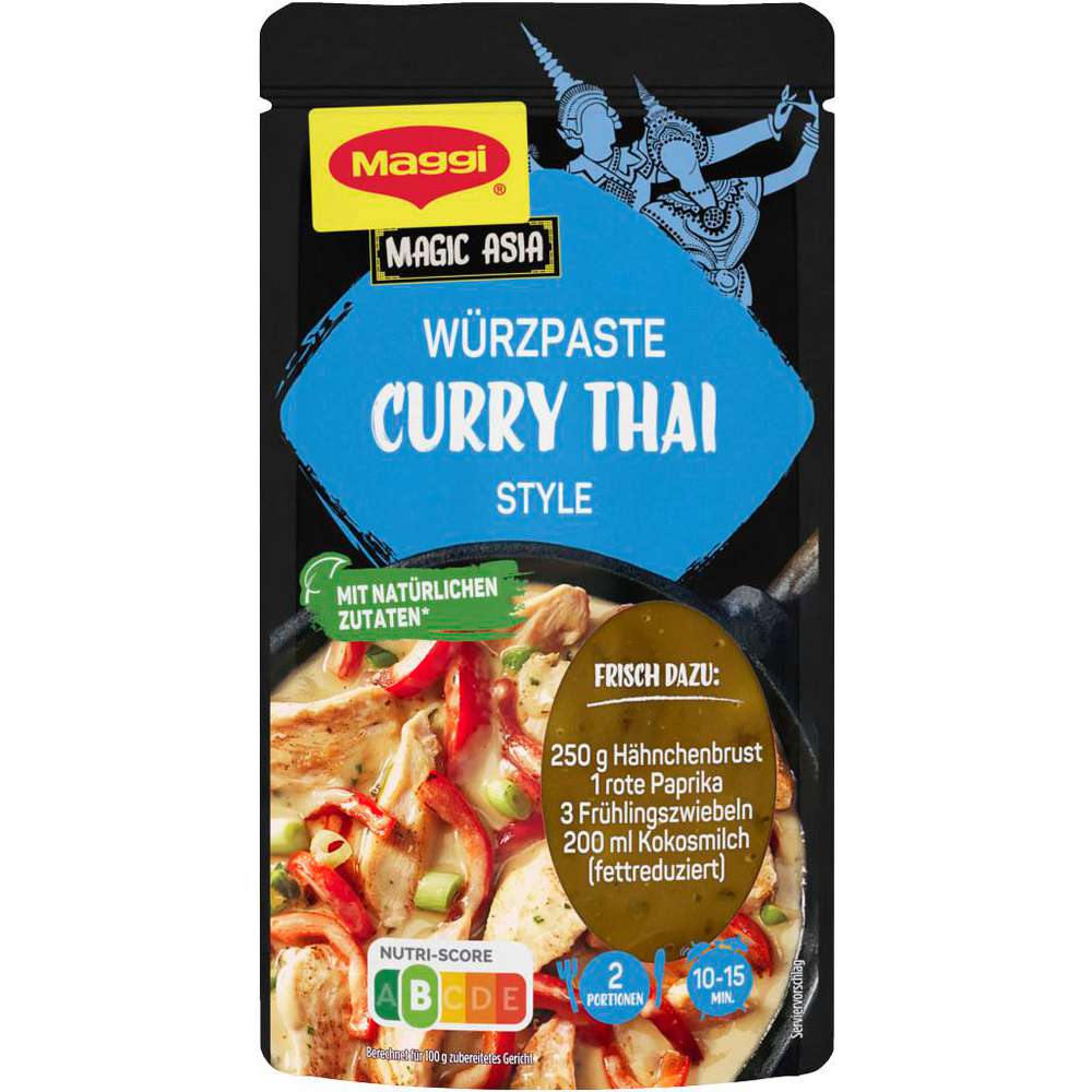 Maggi Spice mix Food Travel, Curry Thai