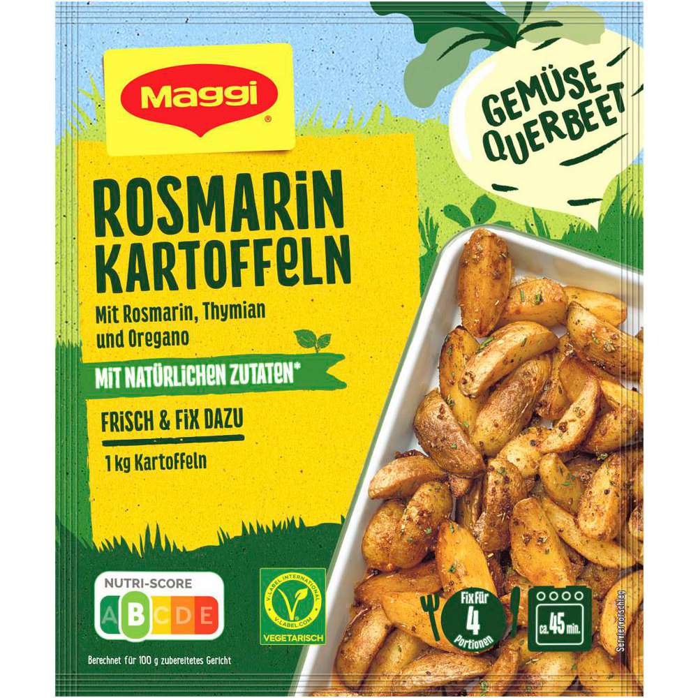Maggi Spice mix, rosemary potatoes