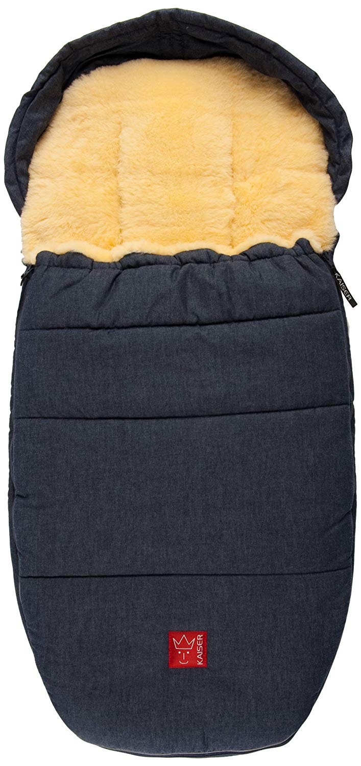 Kaiser Lenny Sheepskin Footmuff Medi Super Light jeans colour