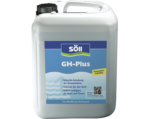 GH-Plus Söll 5 l for rapid increase of total hardness