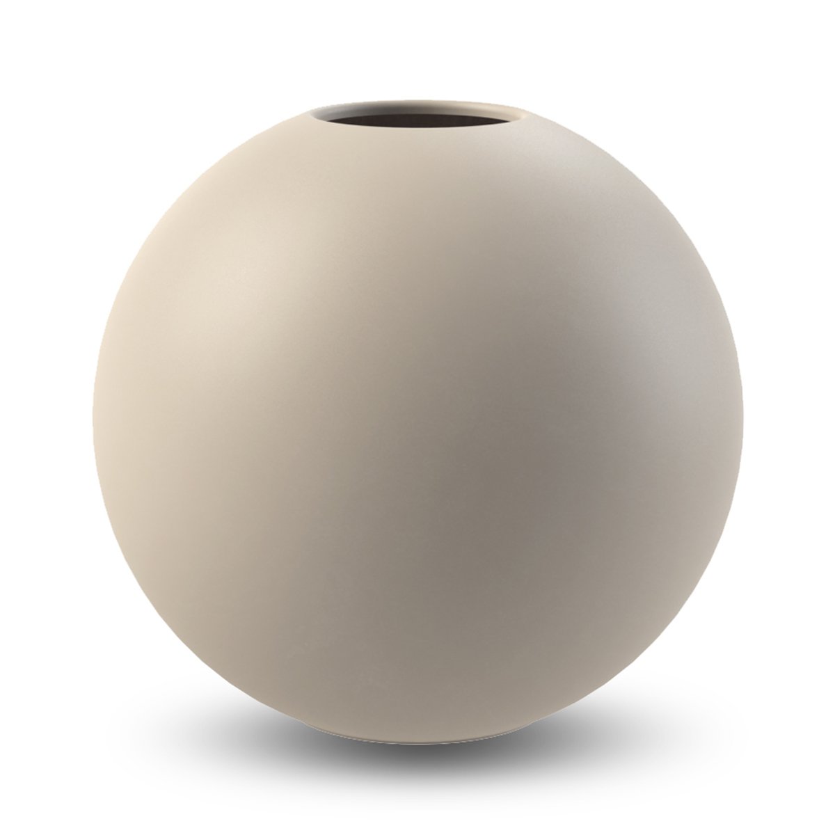 Cooee Design Cooee Ball Vase Round Porcelain Vases, Flower Vases, Large (Diameter: 20 cm