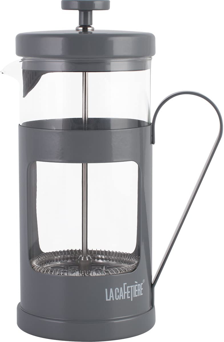 CREATIVE TOPS La Cafetière Monaco 3 Cup Coffee Maker Cool Grey 350 ml / ½ Pint