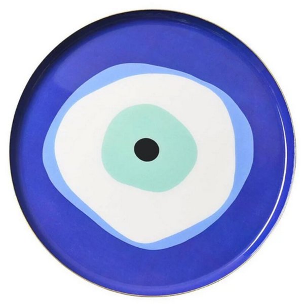 Gift Company Decorative Tray Love Trays Eye Blue Fatimas A