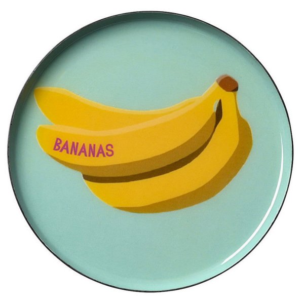 Gift Company decorative tray Love Trays Bananas (12.7cm)