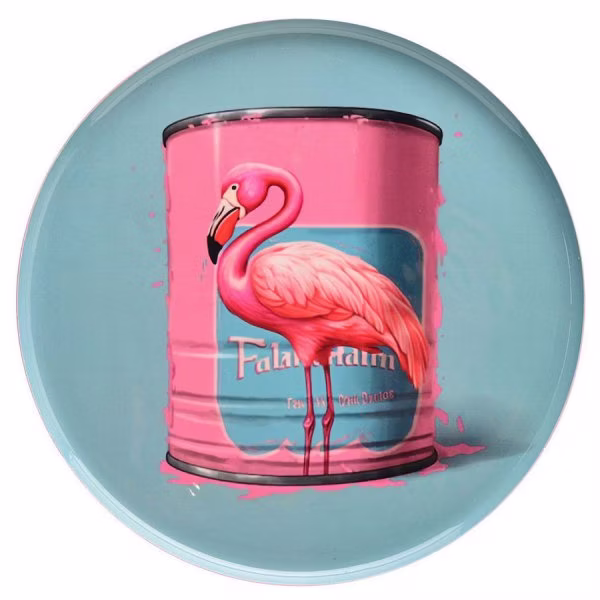 Gift Company decorative tray Love Trays Flamingo (22.9cm)