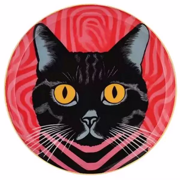 Gift Company Decorative Tray Love Trays Cat (12.7cm)