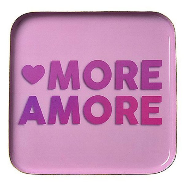 Gift Company decorative tray Love Trays More Amore (18.4cm)
