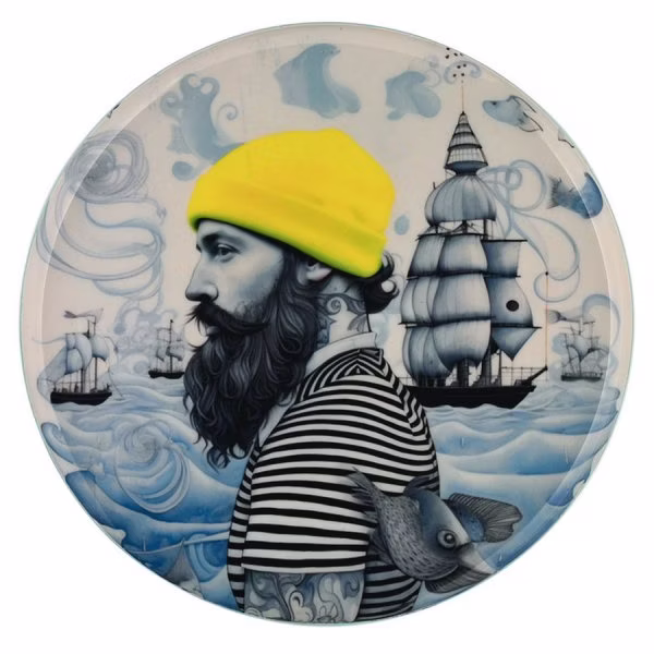 Gift Company decorative tray Love Trays Sailor (23cm)