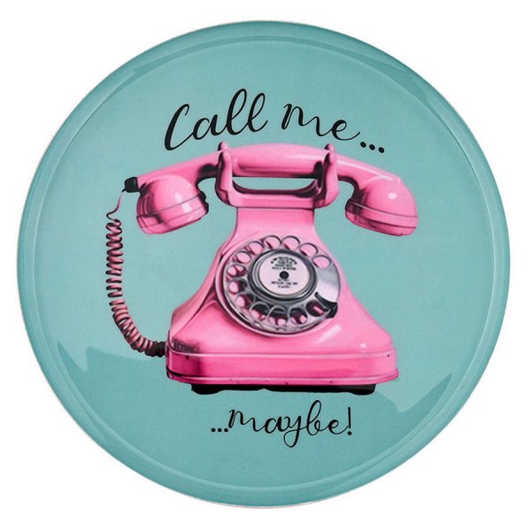 Gift Company decorative tray Love Trays Telephone (22.8cm)