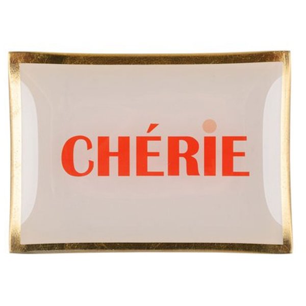 Gift Company glass plate Love Plates Cherie (14.2cm)